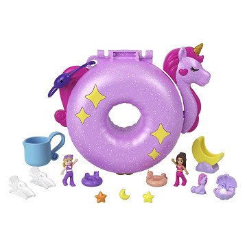 Polly Pocket Adventure in the Sparkling Cave Unicorn Playset