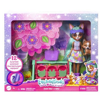 Enchantimals Baby Best Friends Doll - Crizia Corgi and Show