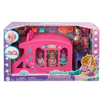 Enchantimals Glam Party Fashion Truck Playset