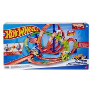 Hot Wheels Action Legendary Crash and Blast Race Track Playset