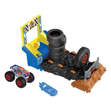 Hot Wheels Monster Trucks Arena Smash Race Challenge Speelset
