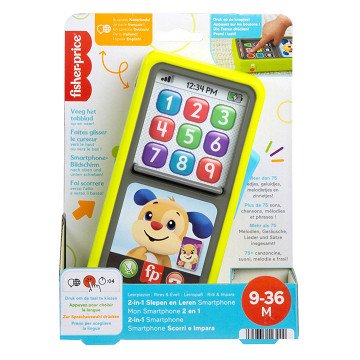 Fisher Price Lernspaß Lachen & Lernen 2in1 Lern-Smartphone