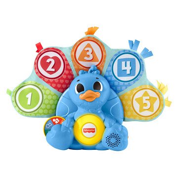 Fisher Price Linkimals Counting and Coloring Peacock