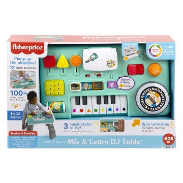 Fisher Price Learning Fun Mixing and Learning DJ Table