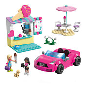 Barbie Mega Ice Cream Stand Building Set, 226dlg.