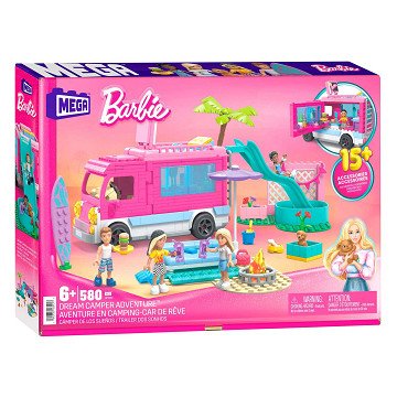 Barbie Dream Camper Adventure Bauset, 580 Teile.