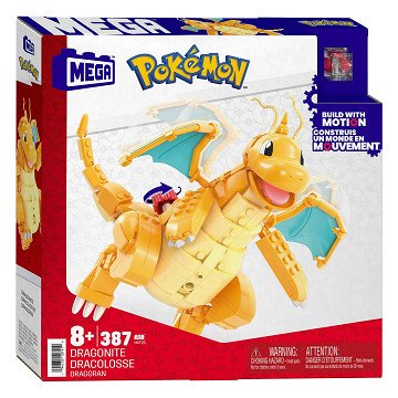 Mega Construx Pokémon Building Set - Dragonite - 387dlg.
