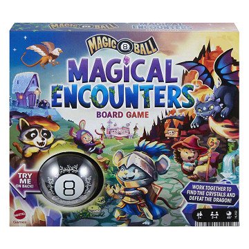 Magic 8 Ball Magical Encounters Board Game