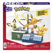 Mega Construx Pokémon Bouwset - Pikachu Evolution - 159dlg.