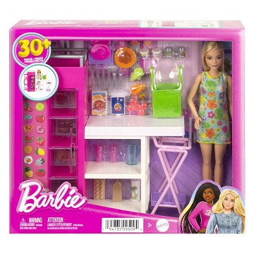Barbie Doll with Dream Kitchen Playset