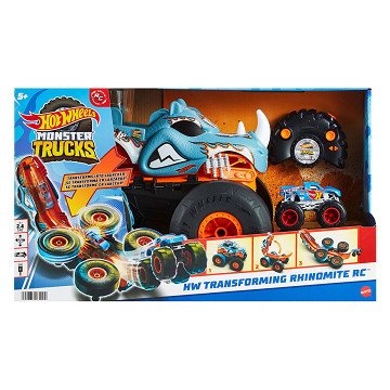 Hot Wheels Monster Trucks Transforming Rhinomite RC