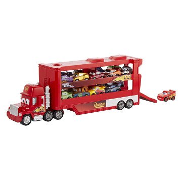 Disney Pixar Cars Mack Miniracers Transporter met 1 Miniracer