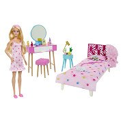 Barbie Bedroom Playset with Doll