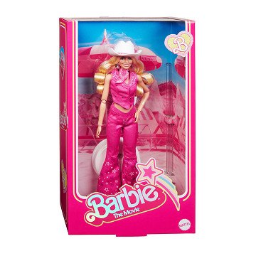 Barbie Doll The Movie Margot Robbie Pink Westen Outfit