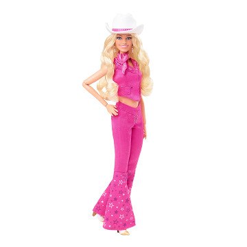 Barbie Doll The Movie Margot Robbie Pink Westen Outfit