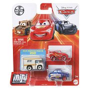 Disney Pixar Cars Mini Racers Cars, 3 pcs.