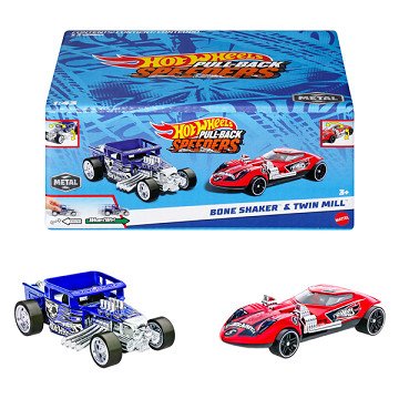 Hot Wheels Pull-back Racing Cars, 2 pcs.