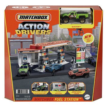 Matchbox Action Drivers Tankstellen-Spielset