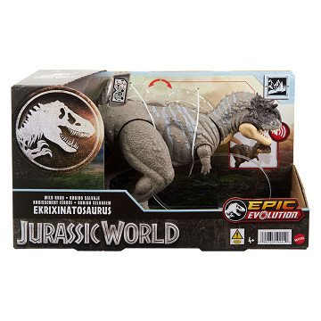 Jurassic World Wild Roar Ekrixinatosaurus Dino Action Figure
