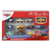 Disney Pixar Cars Mini-Racer-Fahrzeuge, 10 Stück.