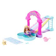 Barbie Chelsea Wasserrutschen-Spielset