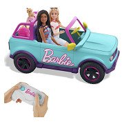 Hot Wheels RC Barbie SUV Drivable Car