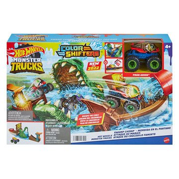 Hot Wheels Monster Trucks Swamp Chomp Playset