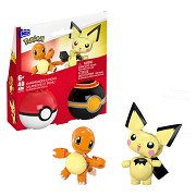 Mega Construx Pokémon-Bauset – Charmander und Pikachu