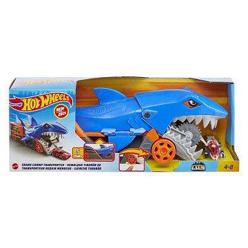 Hot Wheels Shark Chomp Transporter Playset