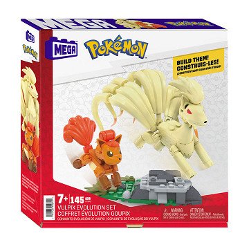 Mega Construx Pokémon Building Set - Vulpix Evolution - 145dlg.
