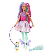 Barbie A Touch of Magic Fashion Doll Pink Purple Hair