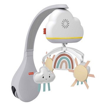 Fisher Price Rainbow Music Mobile for Crib or Baby Bed