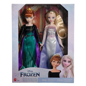 Disney Frozen Anna and Elsa Fashion Dolls