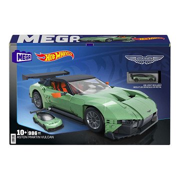 Mega Hot Wheels Aston Martin Vulcan Building Set - 986dlg.