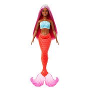 Barbie A Touch of Magic Fashion Doll Mermaid Red