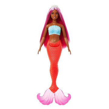 Barbie A Touch of Magic Modepop Zeemeermin Rood