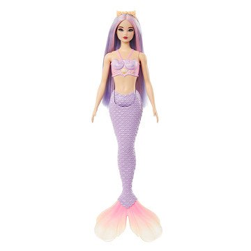 Barbie A Touch of Magic Modepop Zeemeermin Paars 