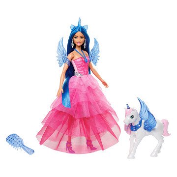 Barbie A Touch of Magic Fashion Doll Geflügeltes Einhorn