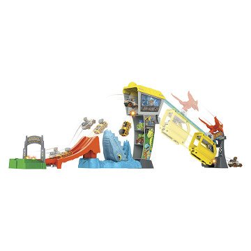 Hot Wheels Racer Verse Blue's Raptor Rush Playset