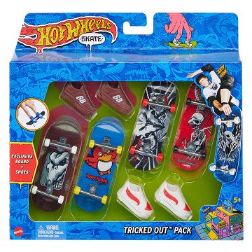 Hot Wheels Finger Skateboard Multipack, 6 pcs.