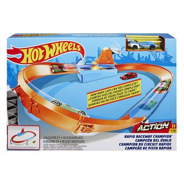 Hot Wheels Rapid Raceway Champion Playset