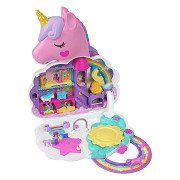 Polly Pocket Salon of the Rainbow Unicorn Playset