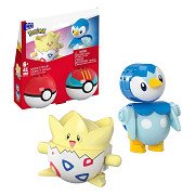 Mega Construx Pokémon Building Set - Piplup and Togepi