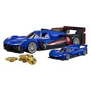 Hot Wheels Brick Shop Speed Series Cadillac 1:32 Bouwset - 236dlg.