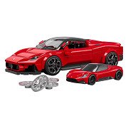 Hot Wheels Brick Shop Speed Series Maserati 1:32 Bouwset - 250dlg.