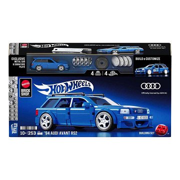 Hot Wheels Speed ​​Series Audi 1:32 Bouwset - 253dlg.