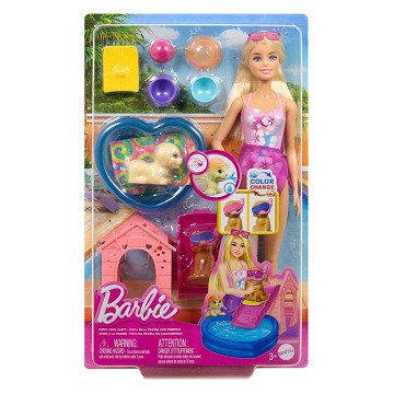 Barbie Zwemfeest Pop Speelset