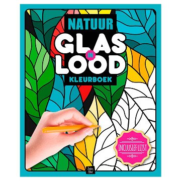 Glas in Lood Kleurboek - Natuur