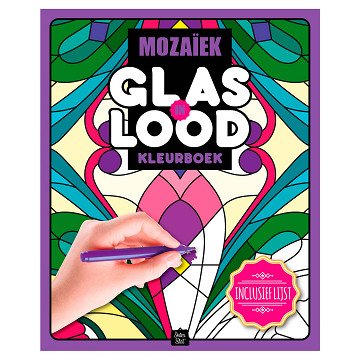 Stained Glass Coloring Book - Mosaic