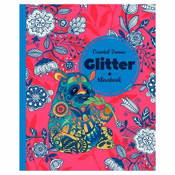 Glitter Coloring Book Oriental Dreams